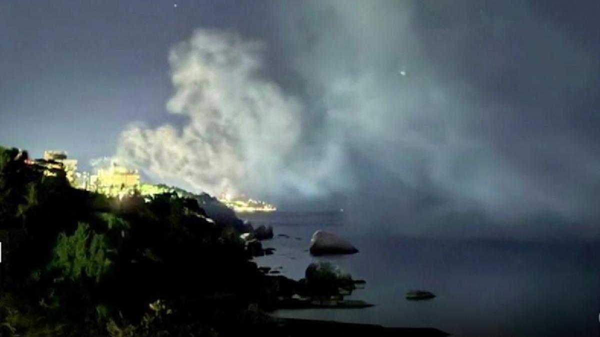 resortul de lux din crimeea unde putin isi petrece vacantele bombardat de armata ucrainei 3 morti si 16 raniti