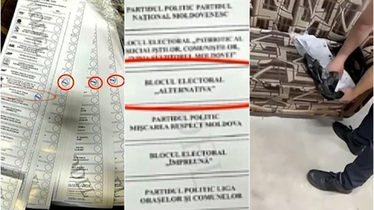 buletine de vot gata stampilate pe un partid pro rus gasite intr o tipografie din chisinau erau pregatite pentru metoda caruselul