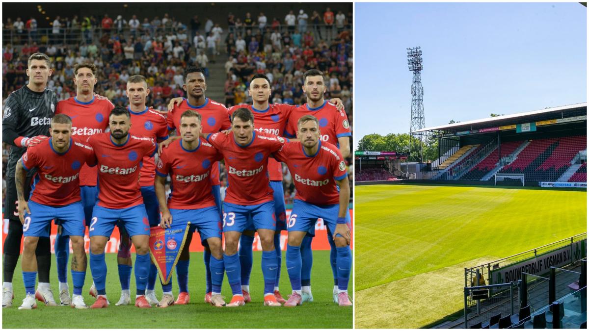 fcsb joaca cu go ahead eagles pe un stadion construit in 1920 cu numai 10 000 de locuri cum sunt asteptati suporterii in deventer