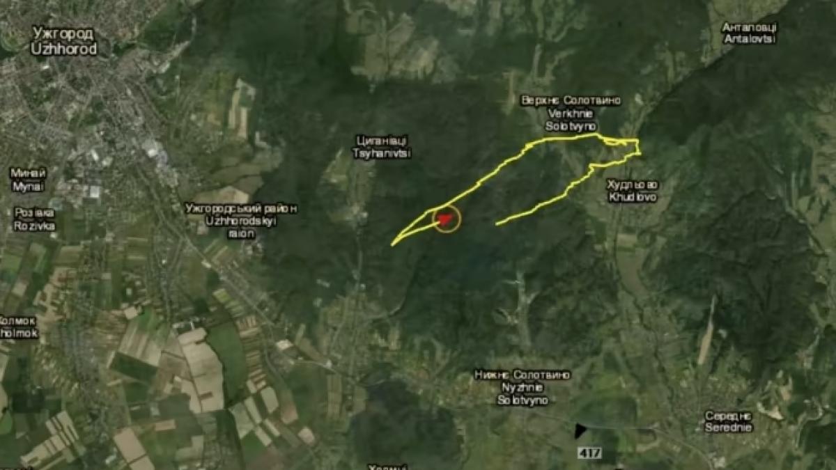 armata ucrainei arata fotografii cu ruta dronei maghiare care a intrat in ucraina dupa ce budapesta a negat si l a jignit pe zelenski