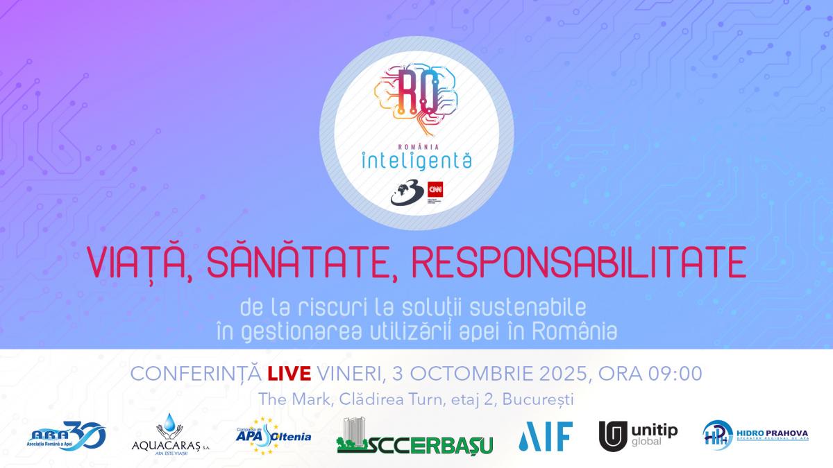 conferinta nationala romania inteligenta viata sanatate responsabilitate de la riscuri la solutii sustenabile