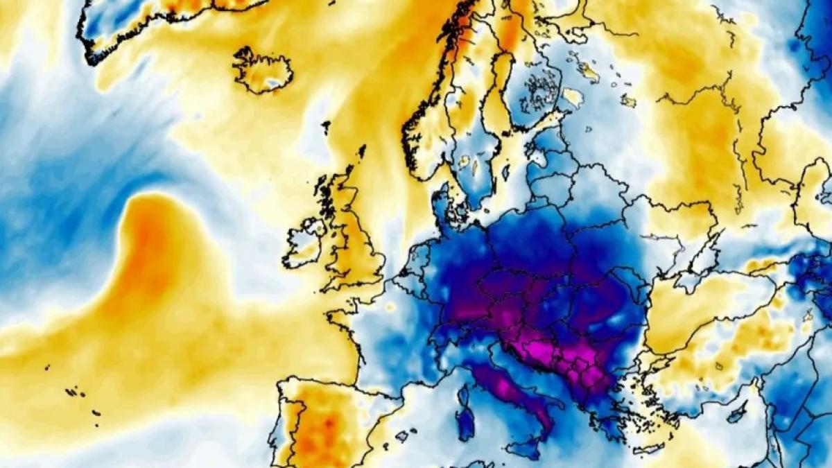 un vortex polar loveste europa romania va simti din plin efectele ninsori abundente si temperaturi neobisnuit de mici