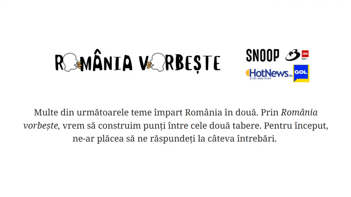 romania vorbeste snoop si antena3 cnn te invita la o discutie fata in fata cu cineva care gandeste diferit pe teme socio politice