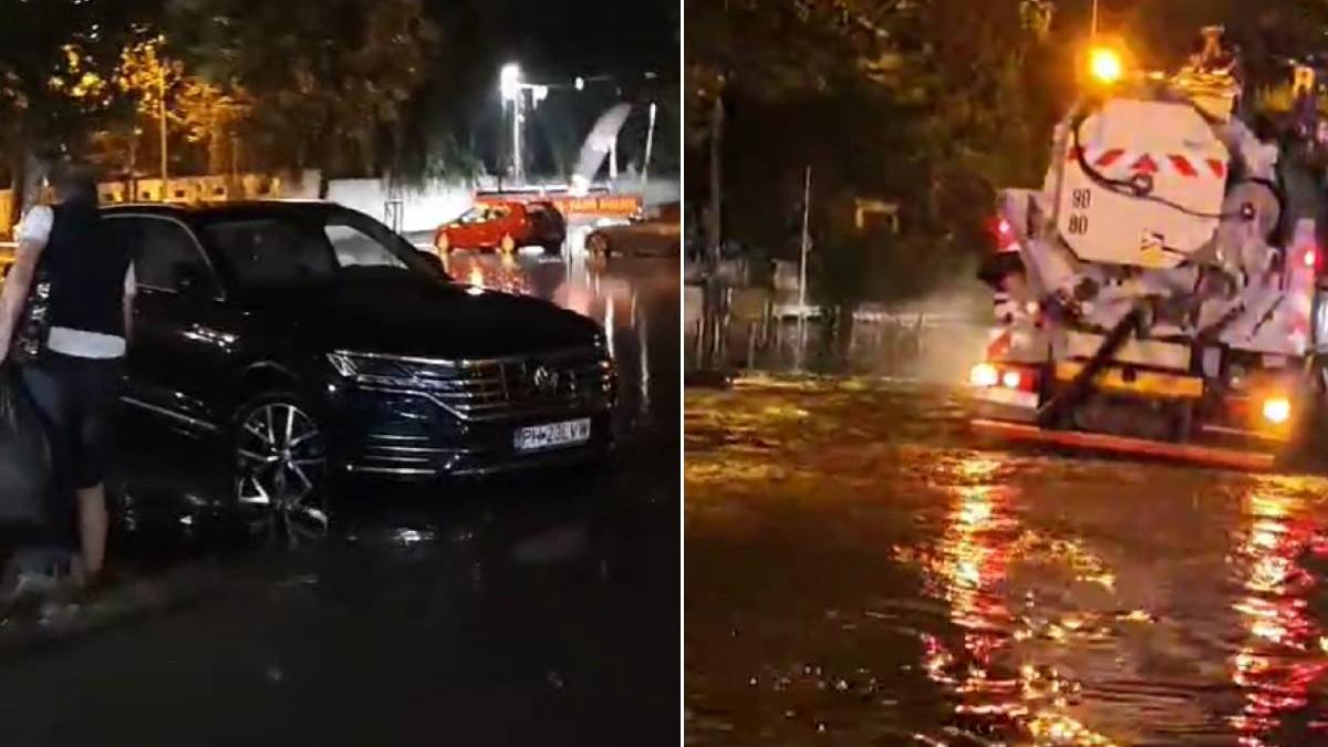 haos in bucuresti tramvaie si troleibuze blocate copaci prabusiti si trafic aerian afectat de furtuna de vineri seara