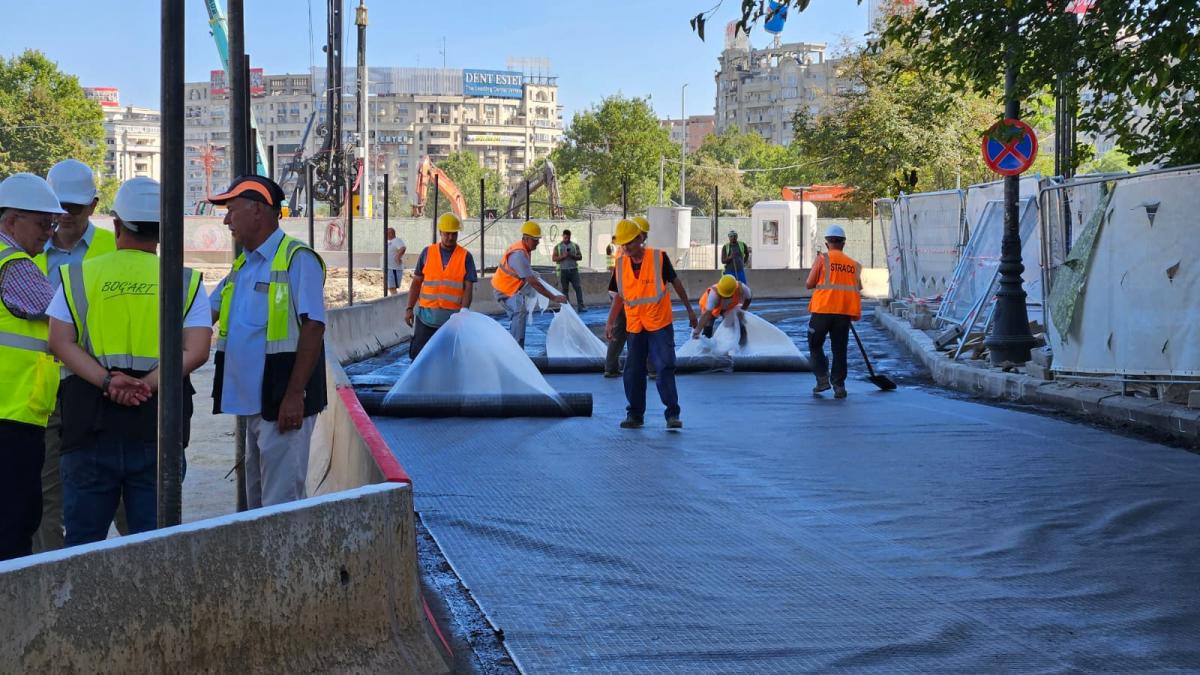 restrictii temporare de circulatie in centrul capitalei pentru lucrarile de la planseul unirii de cand vor fi impuse