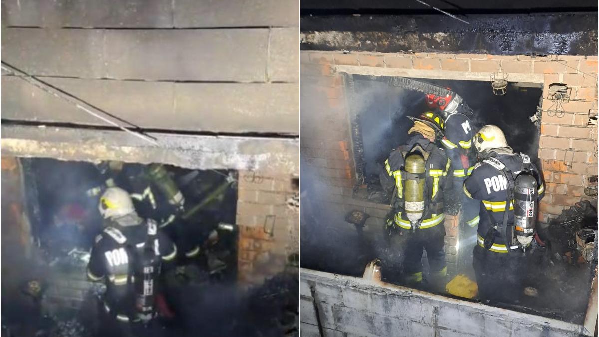 incendiu devastator in arad a luat foc un apartament la etajul 9 din 10 mai multe victime au ajuns la spital zeci de oameni evacuati