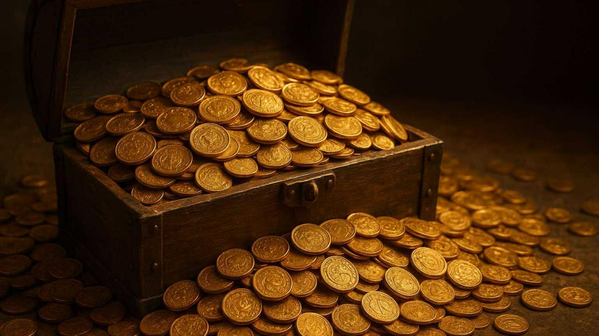 sute de monede antice de aur si argint dintr o posibila piata celtica au fost descoperite in republica ceha