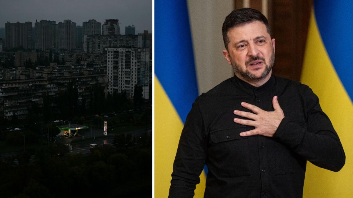 blackout in ucraina dupa atacurile masive ale rusiei asupra infrastructurii zelenski a acuzat moscova ca vrea sa semene haos