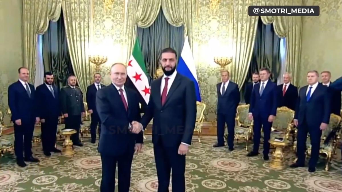 noul presedinte al siriei a mers personal la moscova sa i ceara lui putin extradarea lui bashar al assad