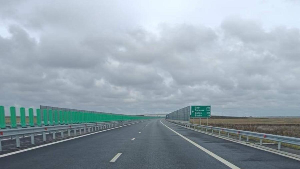 de vineri se deschide circulatia pe lotul 2 din autostrada moldovei anuntul directorului cnair