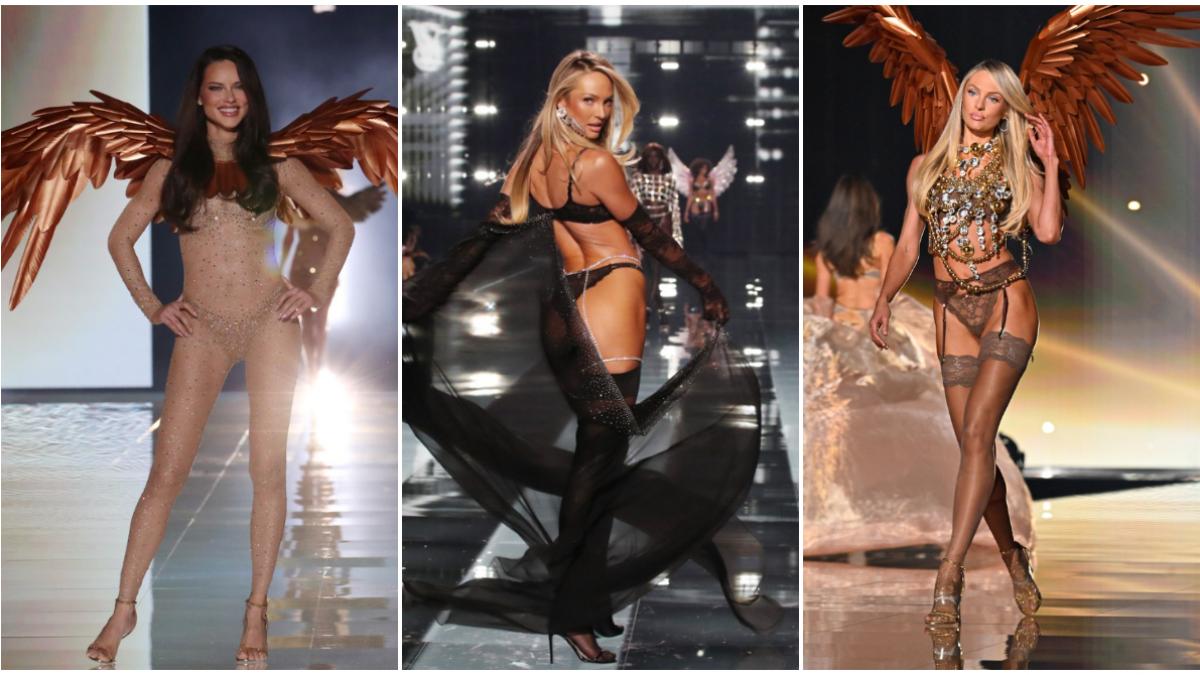 toti ochii au fost pe ingerii victoria s secret adriana bella si candice s au intors dupa sase ani pe podiumul din brooklyn