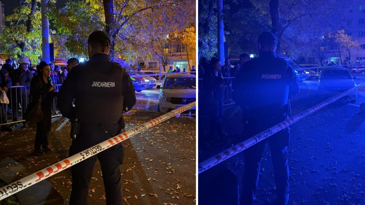 100 de jandarmi pazesc blocul distrus de explozia din rahova oamenii sunt sfatuiti sa evite apropierea de perimetrul restrictionat