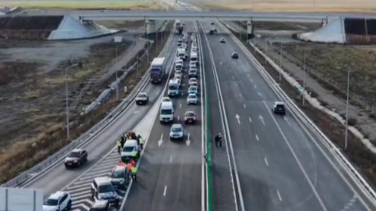 a fost deschis un nou lot de autostrada in romania se va putea circula pe inca 28 de km din a7 intre mizil si pietroasele