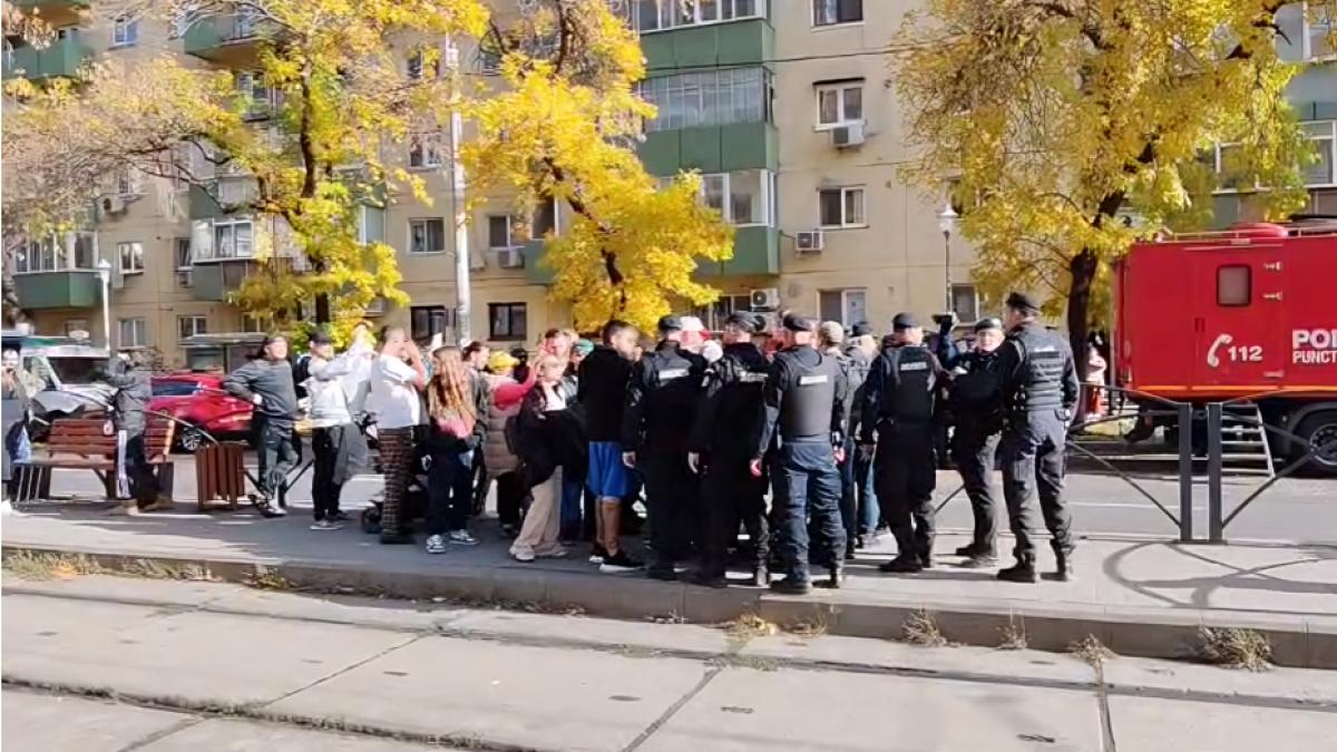 agitatorii lui calin georgescu s au dus la locul exploziei din rahova ca sa provoace jandarmii unul a fost retinut