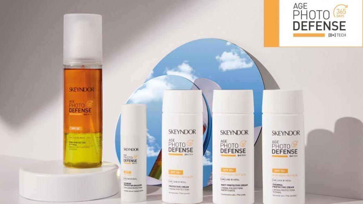 descopera gama skeyndor age photo defense spf50 cu protectie solara 365 de zile