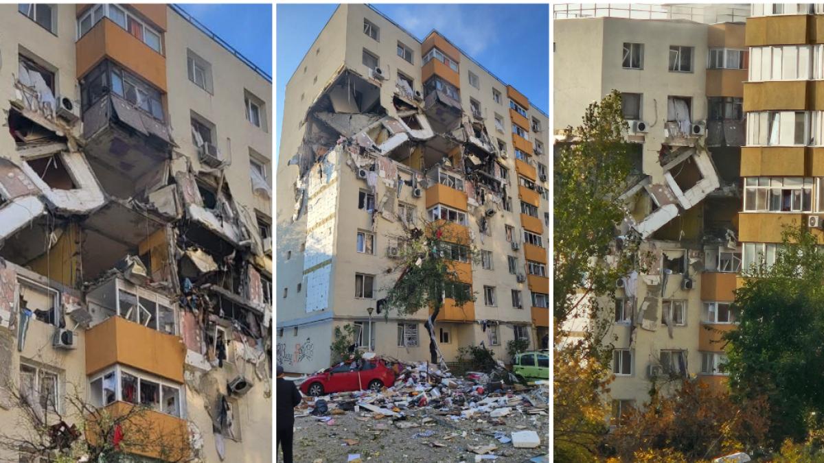 momentul exploziei din rahova a fost surprins de camerele de supraveghere cum arata acum blocul in care au murit trei oameni