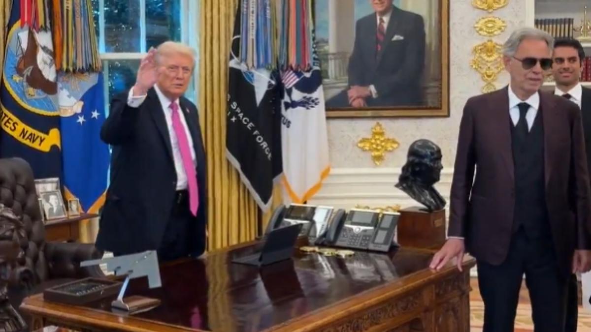 video viral in biroul oval andrea bocelli i a cantat lui trump time to say goodbye si la un moment dat s a intamplat ceva neasteptat