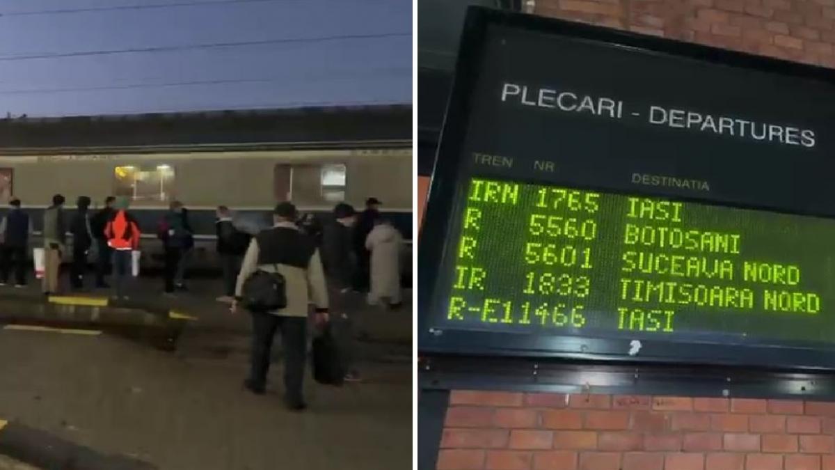 haos in gari dupa ce zeci de trenuri ale cfr calatori au fost suspendate elevii profesorii si muncitorii sunt revoltati