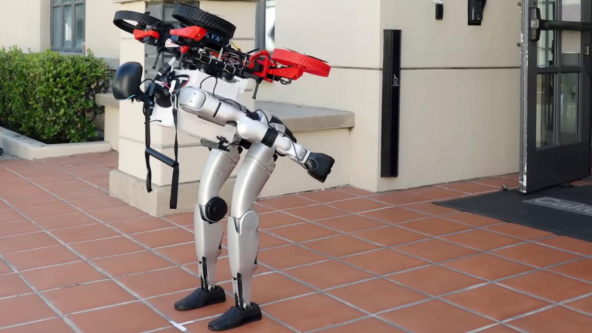 sistemul x1 Caltech robot umanoid unitree g1 robot drona multimodal m4