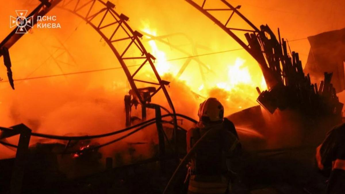 rusia a lansat un nou atac cu rachete si drone asupra kievului pentru a doua noapte consecutiva