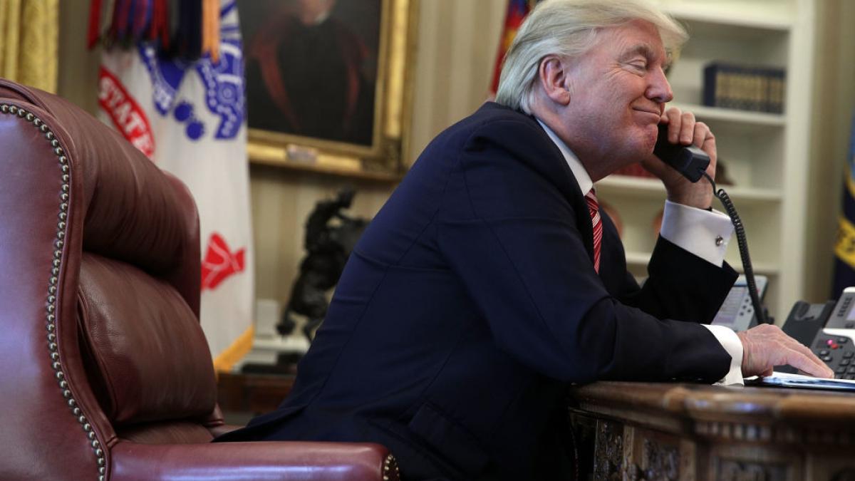 trump explica intr o fraza cum se intelege cu putin de fiecare data cand vorbim avem discutii bune care nu duc insa nicaieri