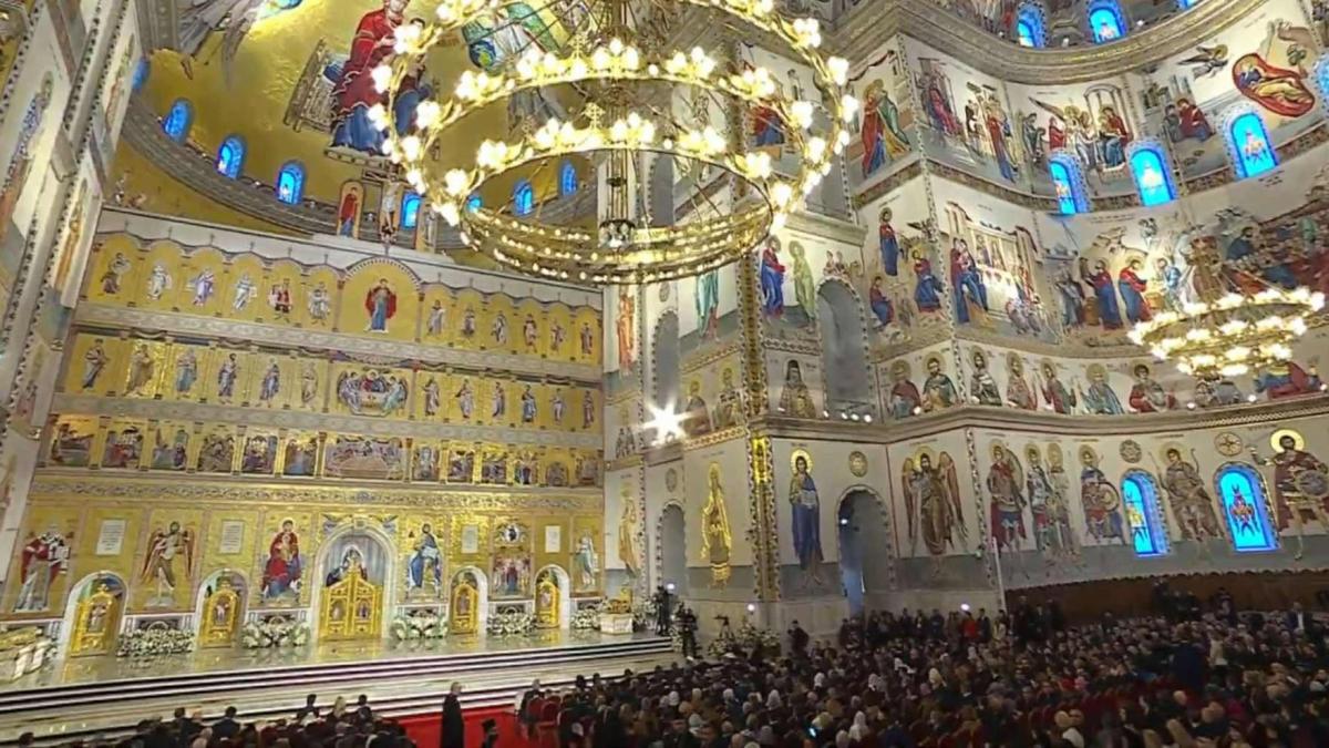 sfintirea catedralei nationale patriarhul ecumenic bartolomeu i a ajuns la bucuresti