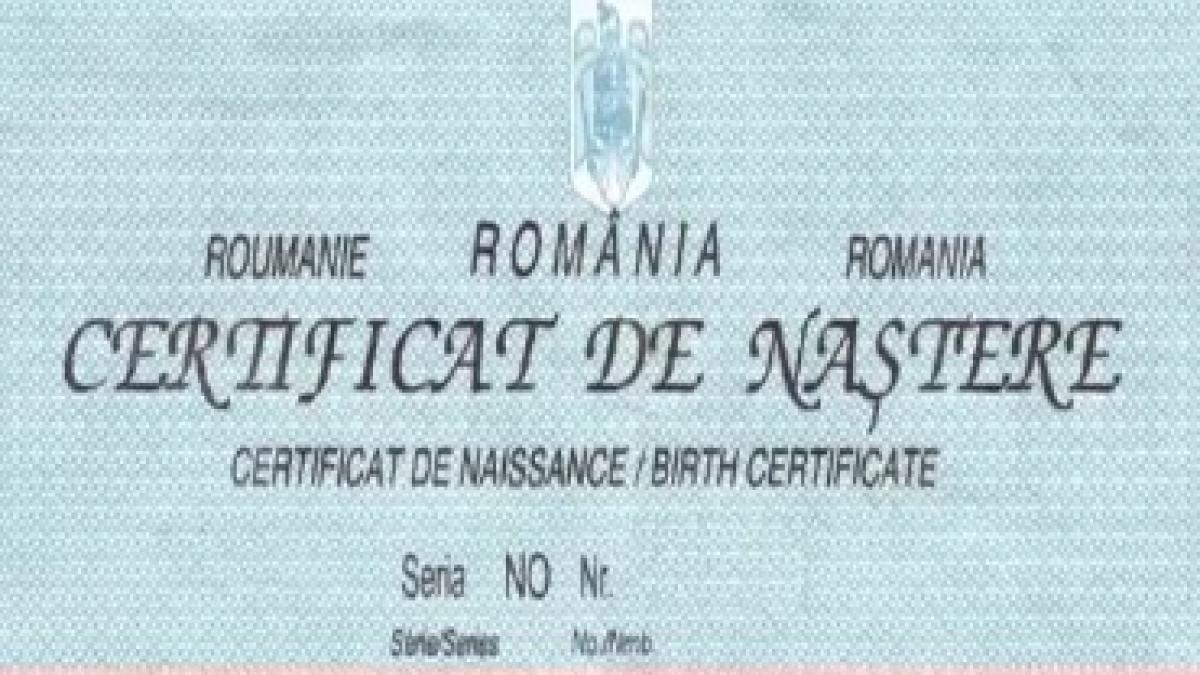MAI: Plastifierea certificatelor de naștere sau de căsătorie nu e legală