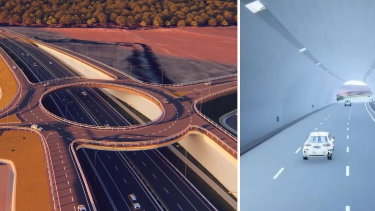 Cum va arăta primul tonson al Autostrăzii A8 Târgu Neamţ - Iaşi - Ungheni. Va fi construit de firme din România şi Bulgaria