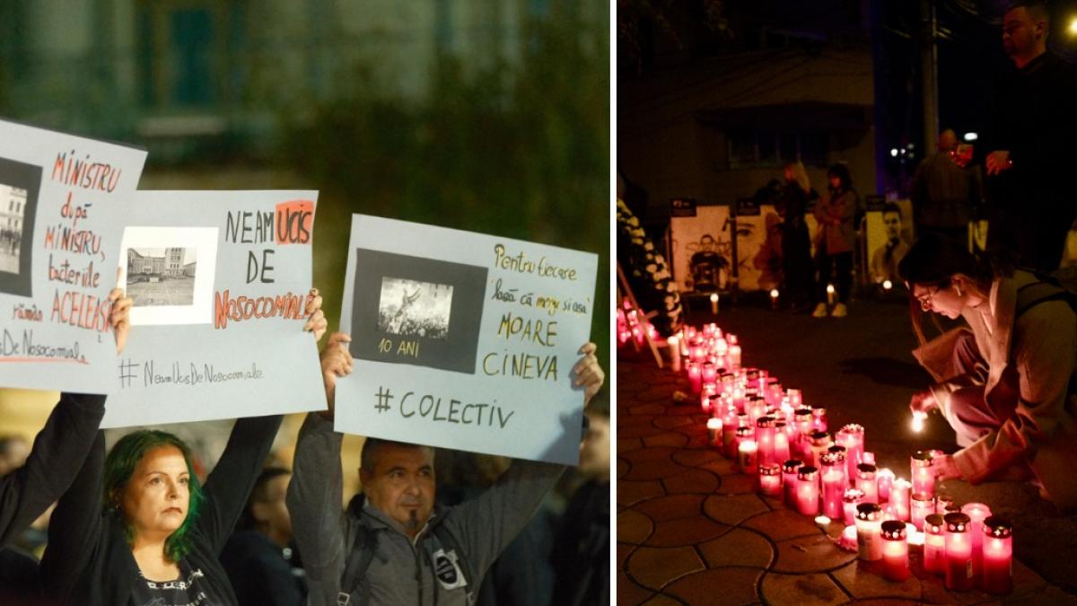 imagini emotionante de la marsul din capitala dedicat victimelor de la colectiv