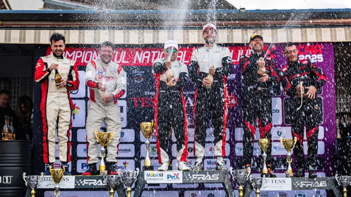 premiera mondiala la brasov tata si fiu pe locurile 1 si 2 in clasamentul general al unei etape de raliu