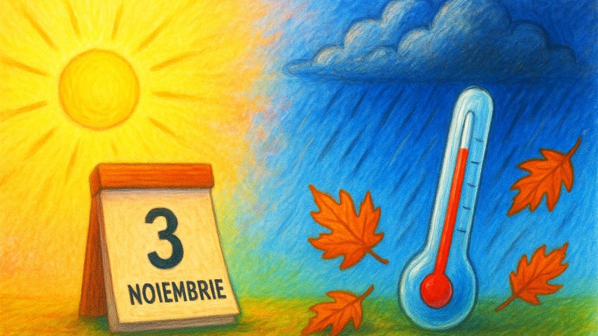 vreme de vara tarzie la inceput de noiembrie urmata de o racire brusca prognoza anm completa pentru saptamana 3 9 noiembrie 2025