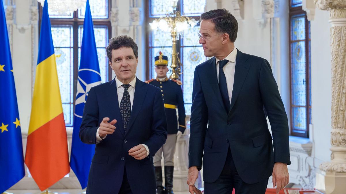 Mark Rutte, la București: Rusia, China, Iran, Coreea de Nord se pregătesc de un conflict pe termen lung. Nu putem fi naivi