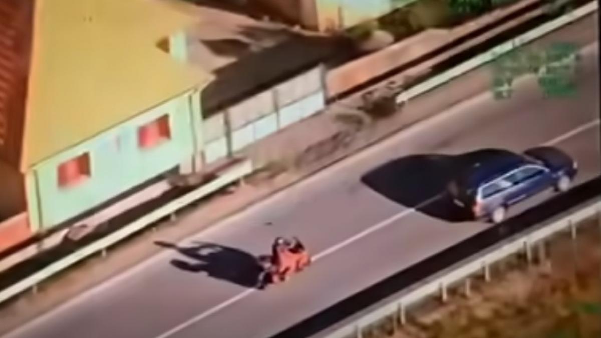 politistii au filmat din elicopter cum un motociclist incalca 13 reguli de circulatie in cateva sute de metri amenda 16 000 de lei