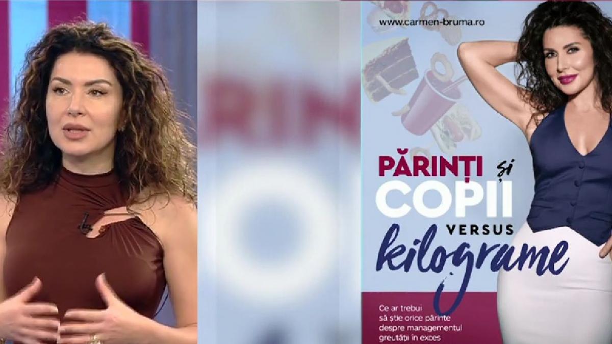carmen bruma lanseaza ghidul parinti si copii vs kilograme