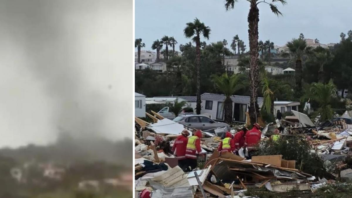 imagini apocaliptice dupa o tornada formata in portugalia 3 morti si 28 de raniti