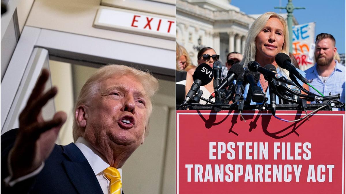 ruptura in maga marjorie taylor greene spune ca primeste amenintari din cauza lui donald trump trump o numeste nebuna si tradatoare