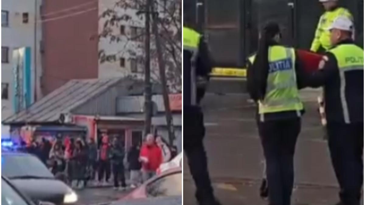 grav accident in bucuresti patru oameni raniti dupa ce o masina a intrat in plin in ei in timp ce asteptau in statie