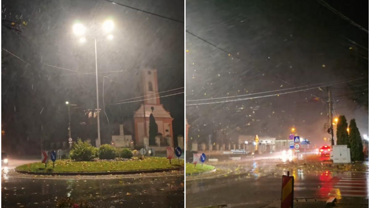 vijeliile au luat pe sus acoperisuri in brasov in baile felix a plouat puternic 30 de minute cu tunete si fulgere ca in iulie