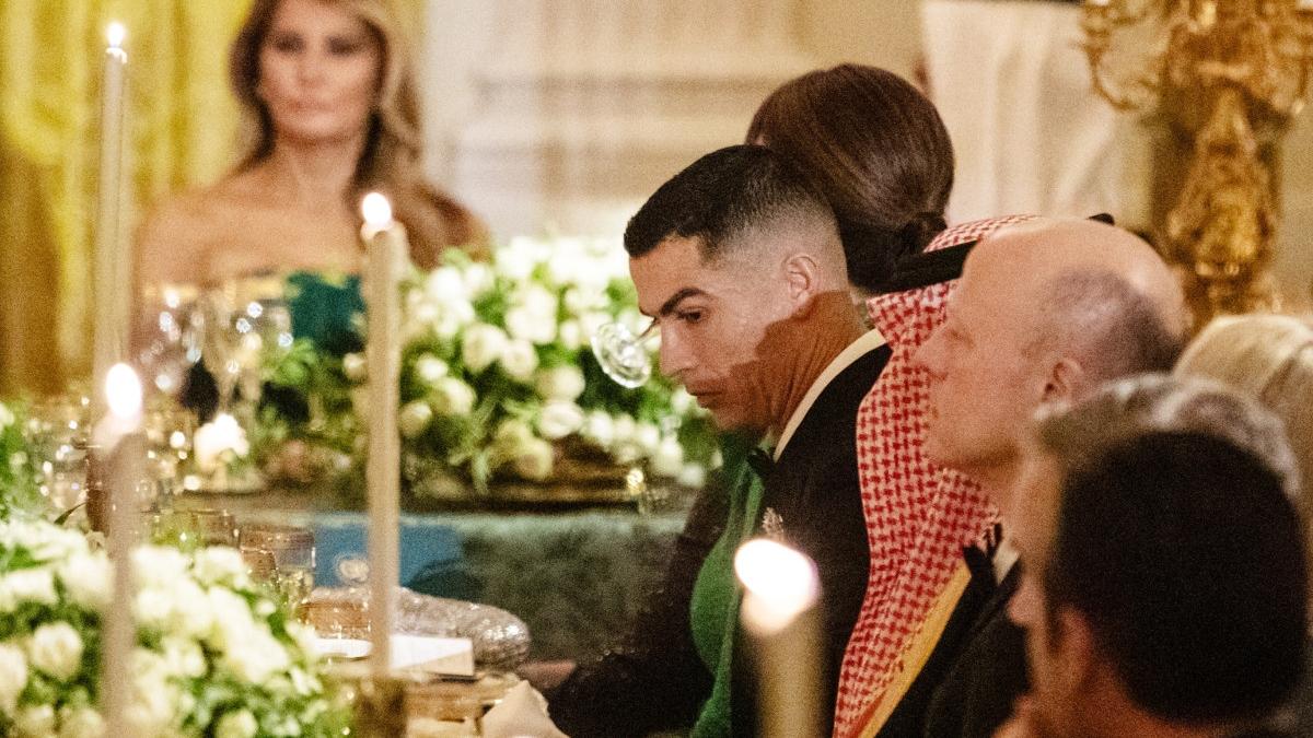 cristiano ronaldo si elon musk au fost prezenti la dineul de la casa alba organizat in onoarea printului mostenitor saudit
