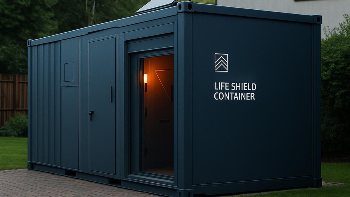 japonezii scot pe piata un refugiu anti urs cu toaleta curent si provizii pentru trei zile cum arata la interior containerul kumacon