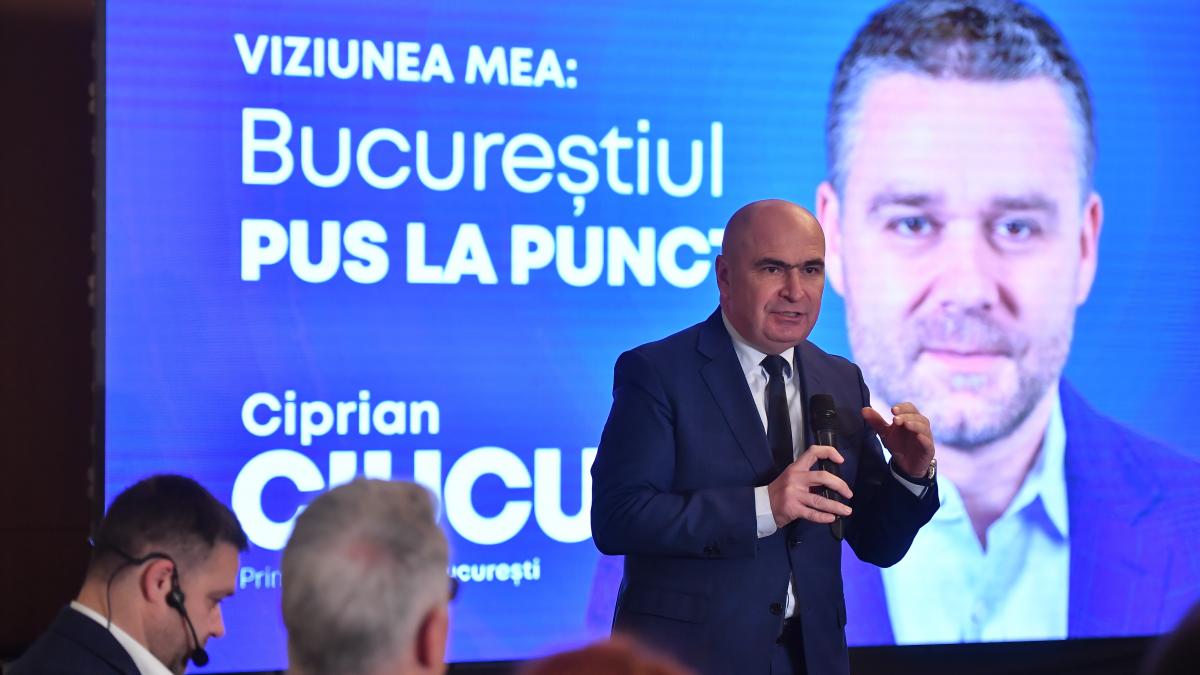 ciprian ciucu si a lansat oficial candidatura pentru primaria capitalei bolojan mi a confirmat inca o data ca are viziune