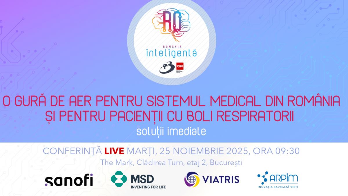 conferinta romania inteligenta o gura de aer pentru sistemul medical din romania si pentru pacientii cu boli respiratorii