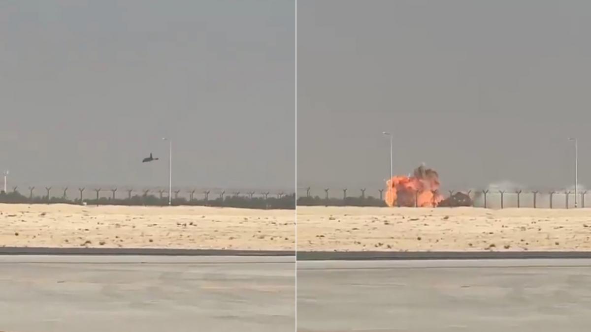 un avion de vanatoare s a prabusit in dubai la un show aviatic primele imagini cu momentul accidentului
