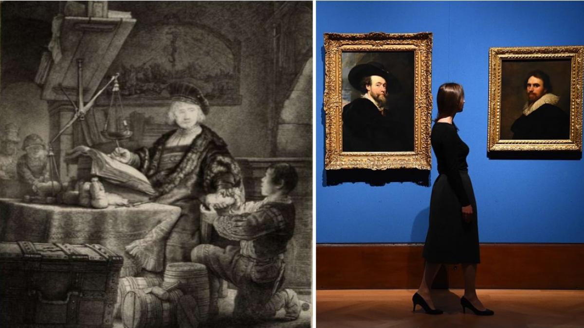 comoara ascunsa a unei familii o schita rara de rembrandt gasita intr un sertar va fi vanduta la o licitatie in marea britanie