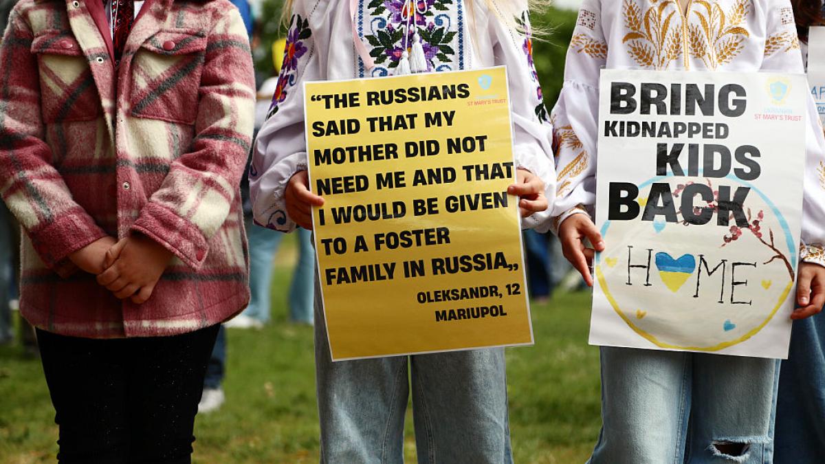 localizarea copiilor ucraineni rapiti de rusia posibila datorita unor imagini prin satelit greseala surprinzatoare facuta de rusi