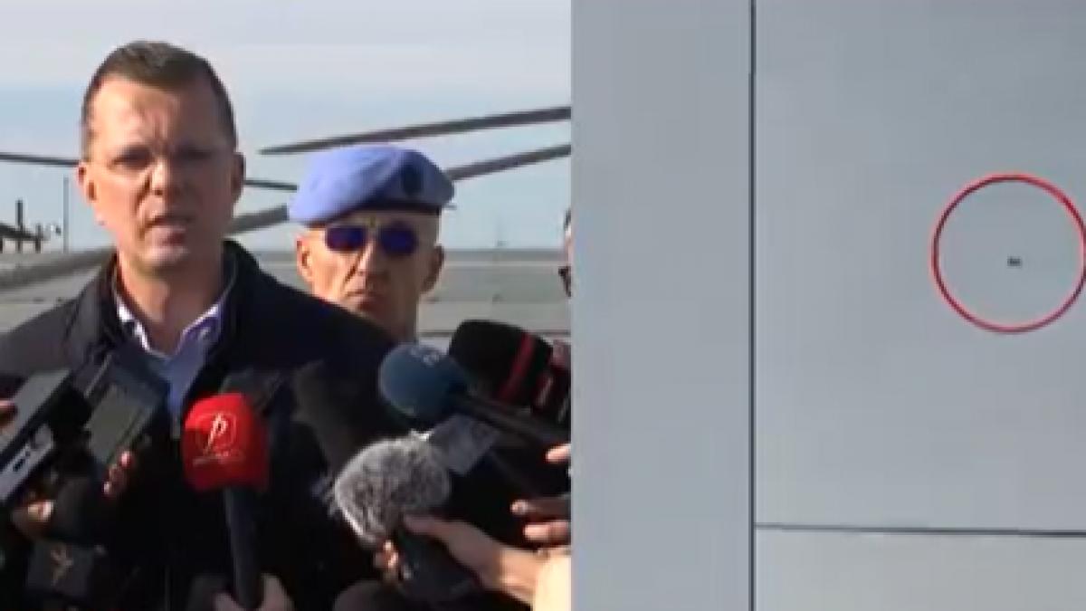 ministrul ionut mosteanu o drona a fost gasita in vaslui pilotii au avut permisiunea sa traga dar au ales sa nu o faca