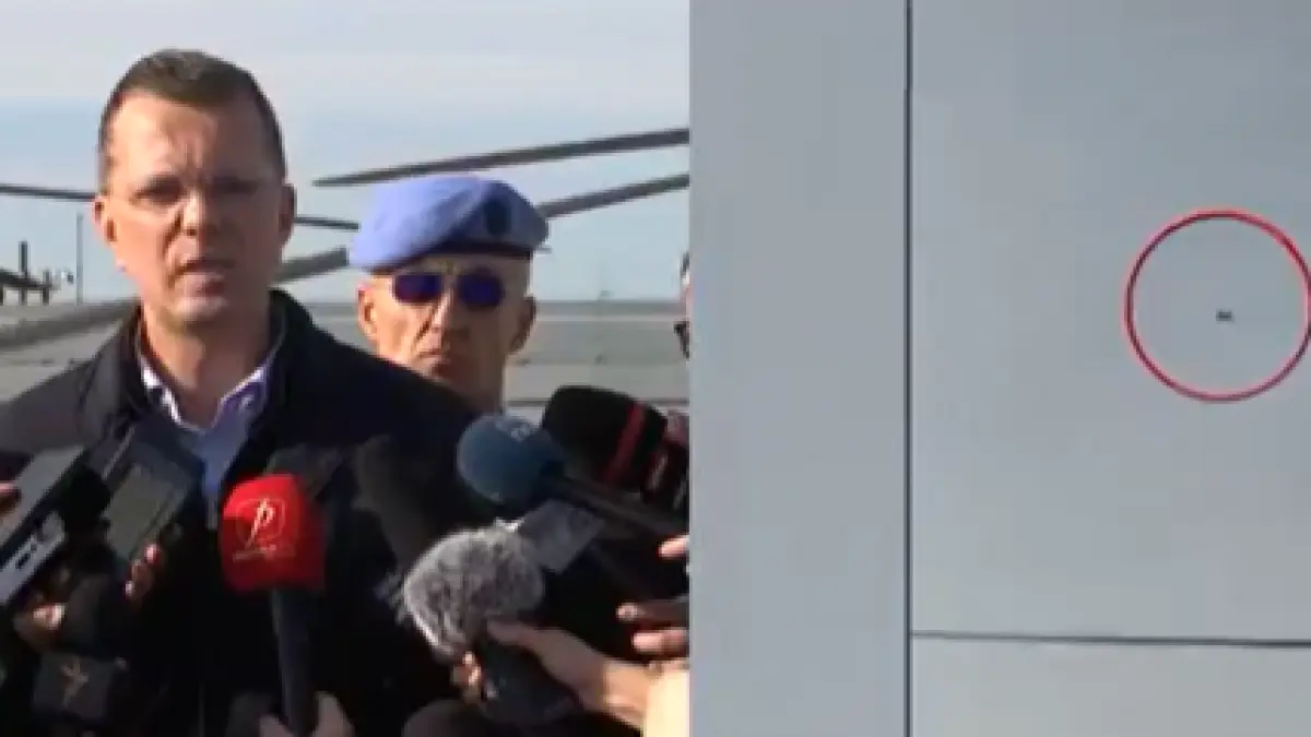 ministrul ionut mosteanu o drona a fost gasita in vaslui pilotii au avut permisiunea sa traga dar au ales sa nu o faca