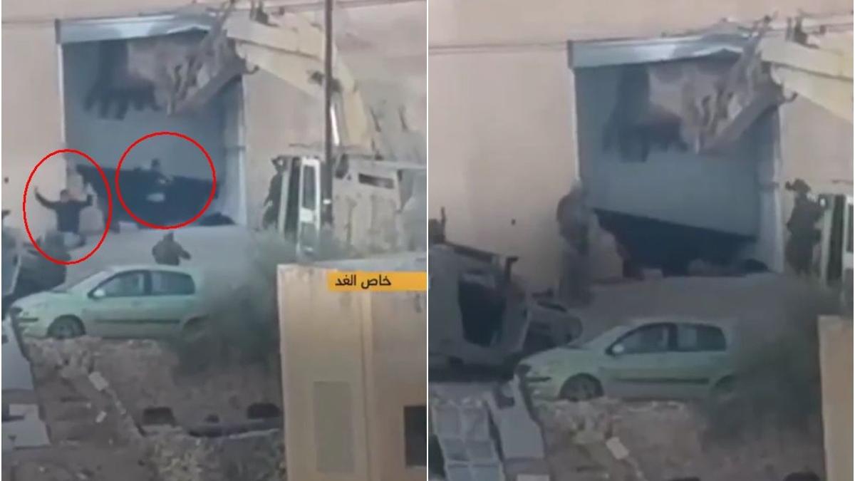 armata israeliana a executat doi palestinieni neinarmati care se predasera la jenin ministru israelian teroristii trebuie sa moara