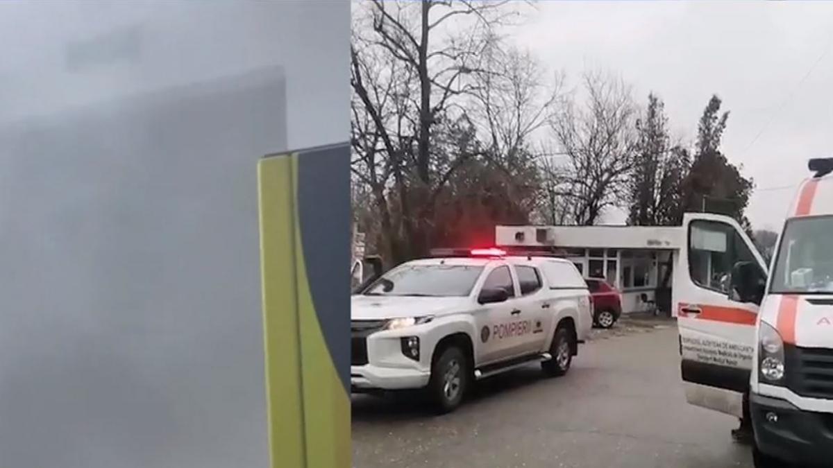 zeci de bolnavi evacuati de la spitalul din resita a iesit fum de la aparatul rmn planul rosu de interventie a fost activat