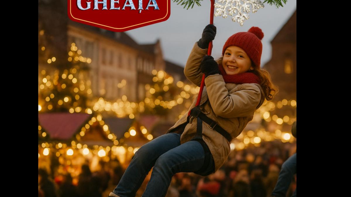 s a deschis targul de craciun din parcul lumea copiilor in sectorul 4 balon cu aer cald patinoar tiroliana